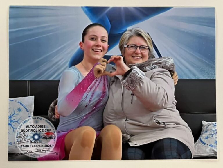 martina da tos e l’allenatrice Daina