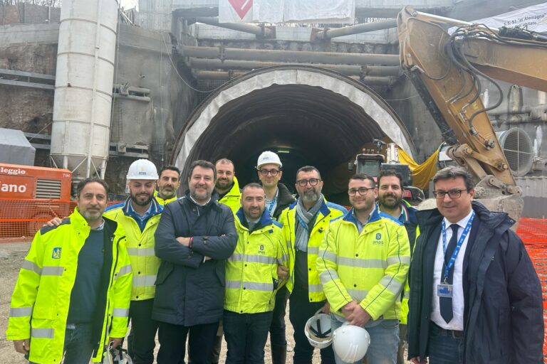Sopralluogo Salvini Cortina (foto Anas)