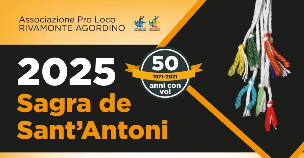 FINE SETTIMANA DI FESTA A RIVAMONTE CON LA SAGRA DE SANT'ANTONI