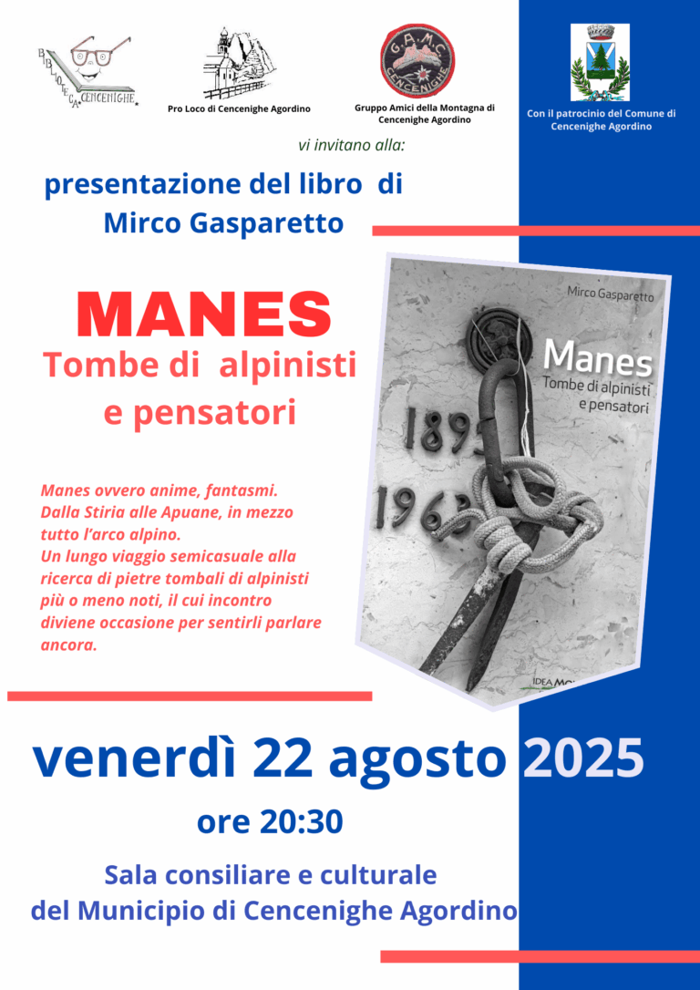 presentazione del libro Manes