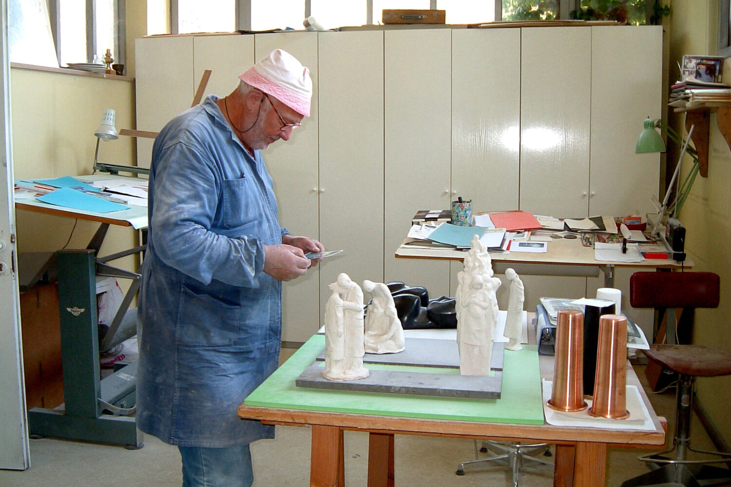 Fiabane-Franco—scultore-in-Belluno—agosto-2004—001