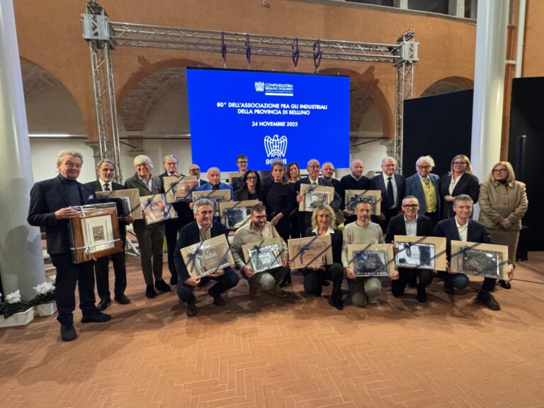Confindustria dolomiti, tutti i premiati